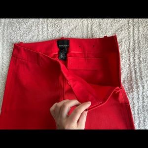 women's Cynthia Rowley red dress pants